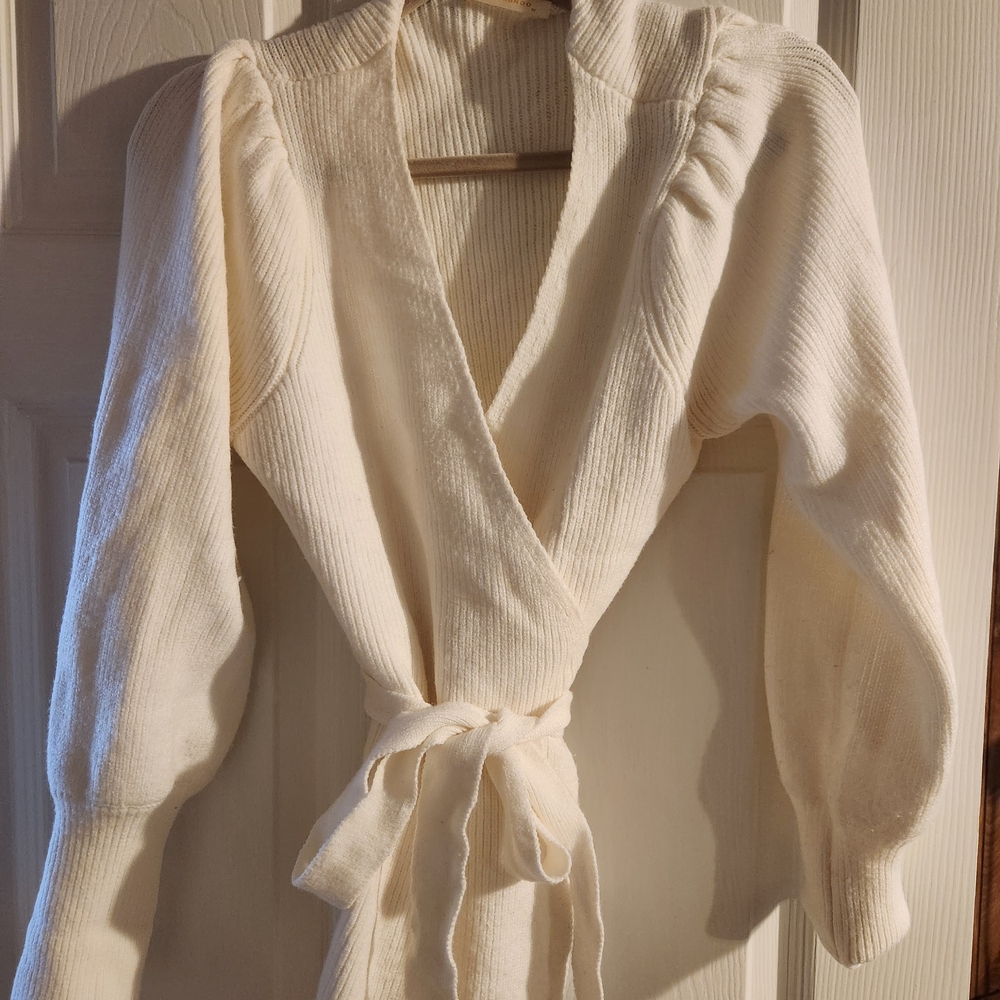 White Sweater Top